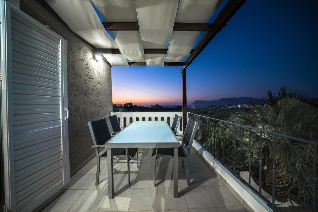 Petronila Luxury Villa With Heated Private Pool Kíssamos Exterior foto